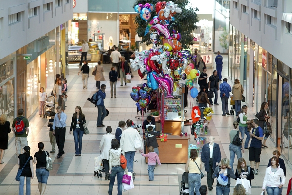 Obchodní centrum (ilustrační foto).