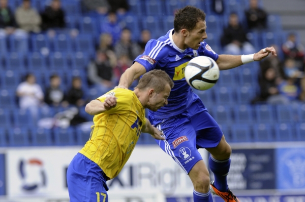 Fotbalisté Teplic nestačili na Olomouc.