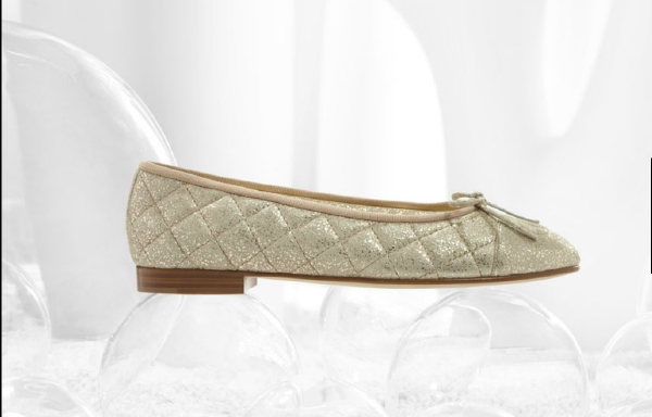 Ikonické baleríny Chanel.