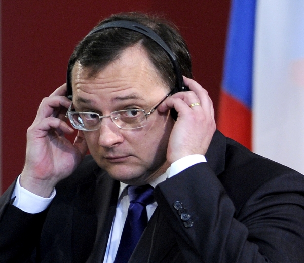 Premiér Petr Nečas.