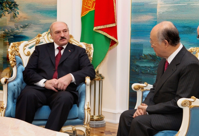 Běloruský prezident Alexandr Lukašenko. 