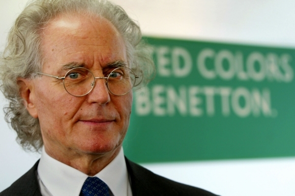 Zakladatel a šéf italské oděvní skupiny Benetton Group Luciano Benetton.