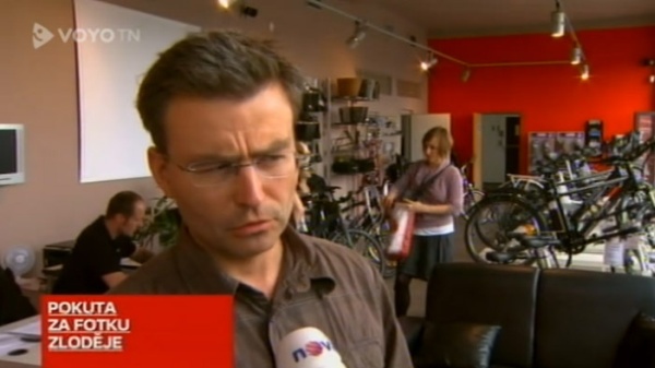 Majitel obchodu Jakub Ditrich.