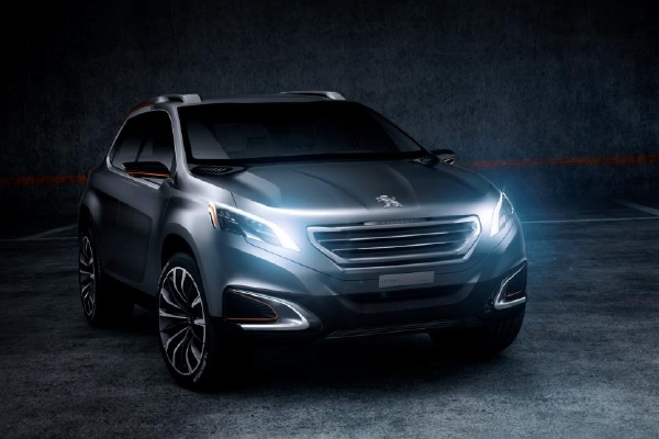 Koncept městského crossoveru značky Peugeot.