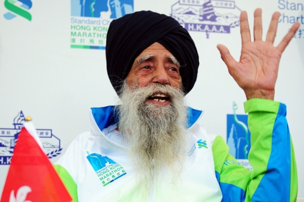 Brit Fauja Singh.