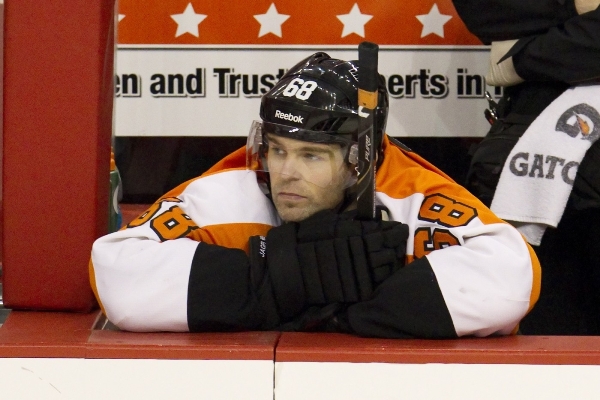 Jaromír Jágr v NHL bojuje o svůj třetí Stanley Cup.