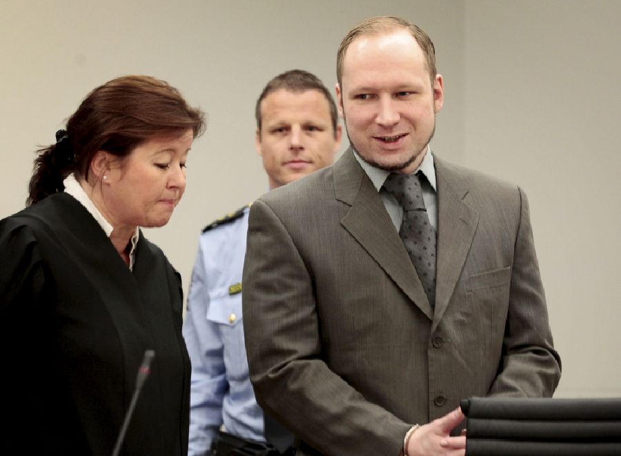 Anders Breivik se stal mediální hvězdou.