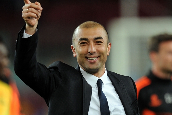 Trenér Chelsea Roberto Di Matteo.