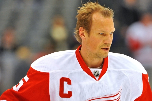 Kapitán Detroitu Red Wings Nicklas Lidström.