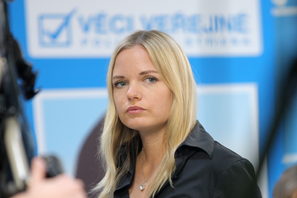 Kateřina Klasnová, místopředsedkyně strany Věci veřejné.