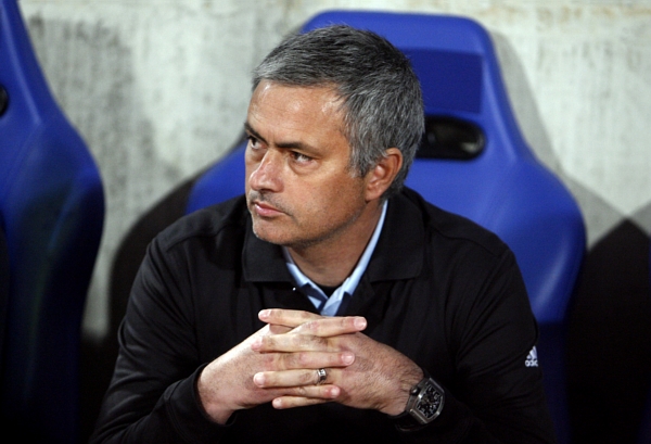 Trenér Realu Madrid José Mourinho.