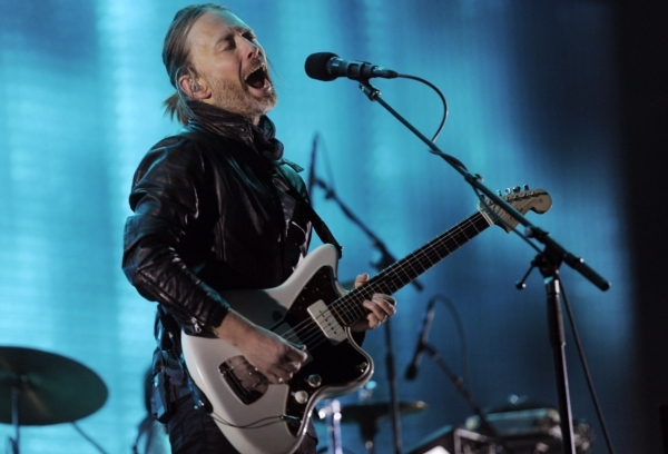 Thom Yorke z Radiohead.