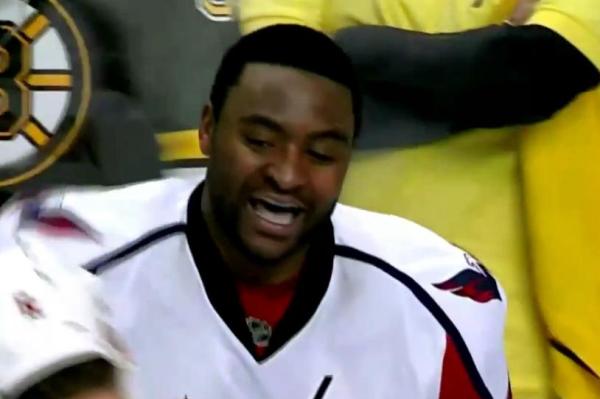 Joel Ward, washingtonský hrdina. Joel Ward, washingtonský hrdina.