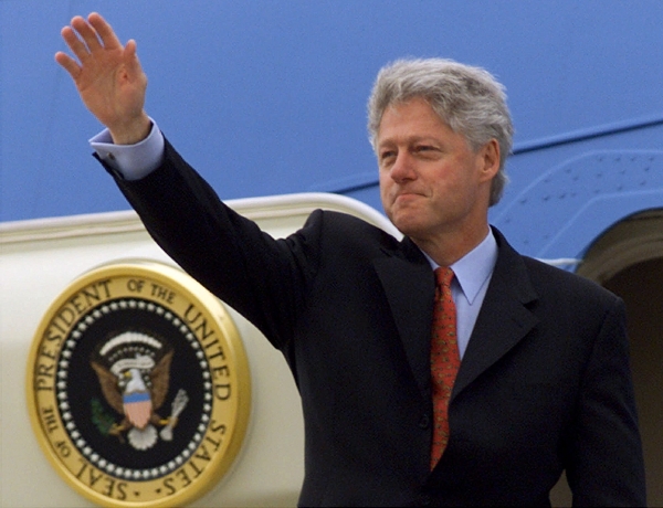 Bývalý americký prezident Bill Clinton.