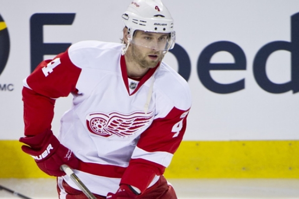 Jakub Kindl v dresu Detroitu.