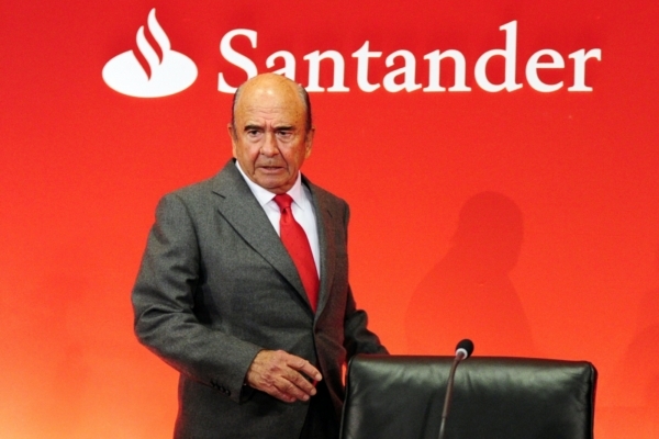 Vládce Banco Santander Emilio Botín.