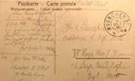 Hitlerova nově objevená pohlednice.