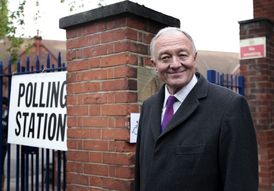 "Rudý" Ken Livingstone.