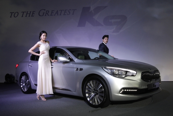 Kia K9, nový velký a luxusní sedan korejské značky.