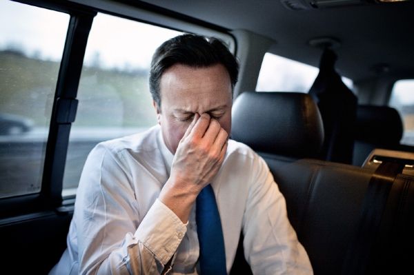 David Cameron má důvod ke starostem.