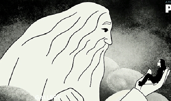 Bůh ve snímku Persepolis. Bůh ve snímku Persepolis.