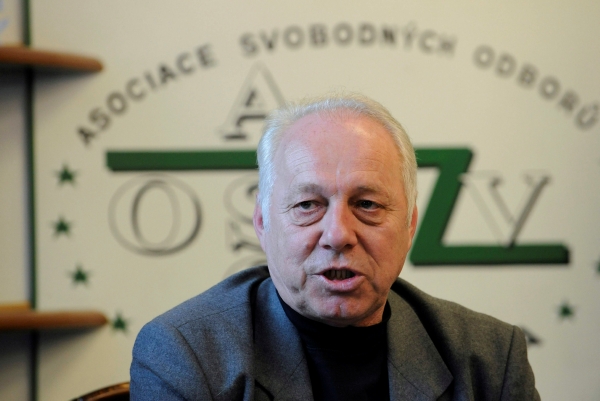 Odborář Bohumír Dufek.