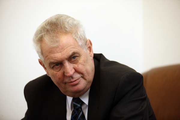 Miloš Zeman.