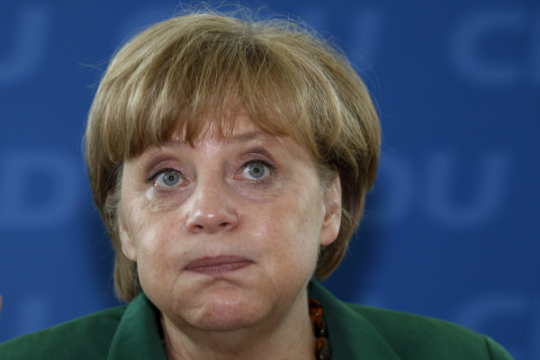 Německá kancléřka Angela Merkelová. Německá kancléřka Angela Merkelová.