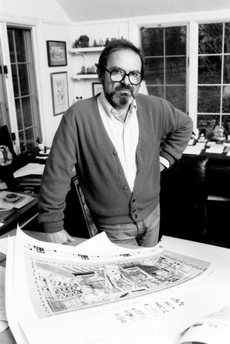 Maurice Sendak, autor dětských knih a ilustrací.