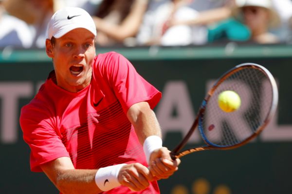 Tenista Tomáš Berdych vstoupil úspěšně do turnaje série Masters v Madridu. 