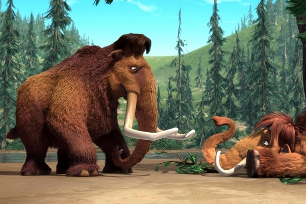 Krétský mamut by se do filmu Doba ledová nehodil. Byl by menší než lenochod Sid, což by nepůsobilo dobře.
