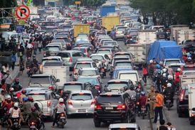 Analytici varují, že pokud nedojde ke změnám infrastruktury, Jakarta bude úplně ucpaná do roku 2014.