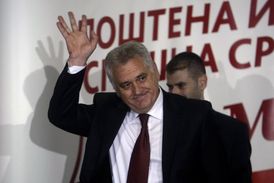 Nikoličova Srbská pokroková strana sice ve volbách zvítězila, ale zůstane v opozici.