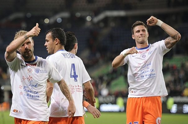 Fotbalisté Montpellier. Fotbalisté Montpellier.