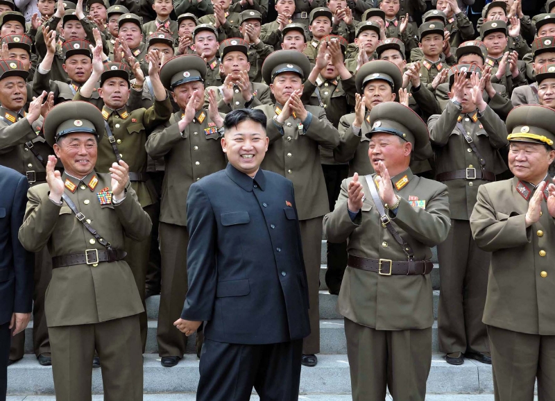 Severokorejský vůdce Kim Čong-un. Severokorejský vůdce Kim Čong-un.