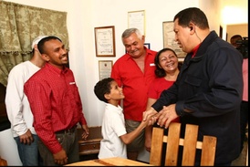 Mezi chudými má Chávez stále velké množství obdivovatelů.