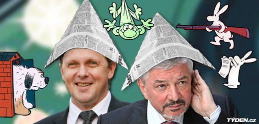 Petr Dvořák a Vladimír Železný. Budou spolupracovat při vysílání ČT pro děti?