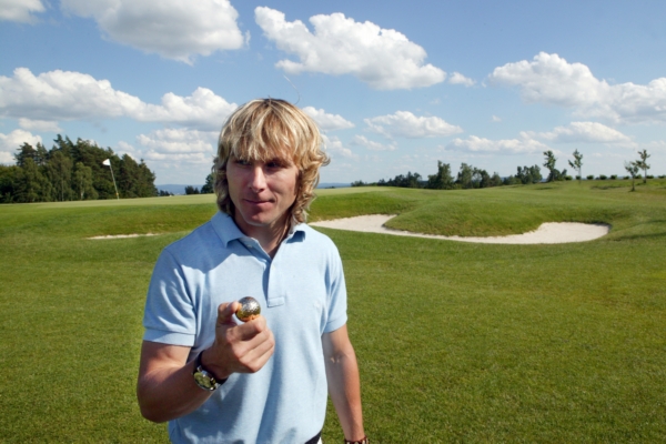 Fotbalová legenda Pavel Nedvěd.