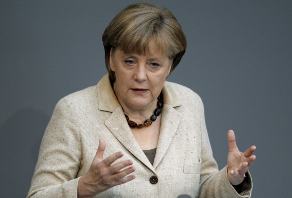 Německá kancléřka Angela Merkelová. Německá kancléřka Angela Merkelová.