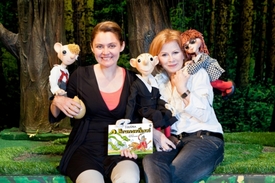 Autorka knížky Lucie Seifertová a Helena Štáchová.