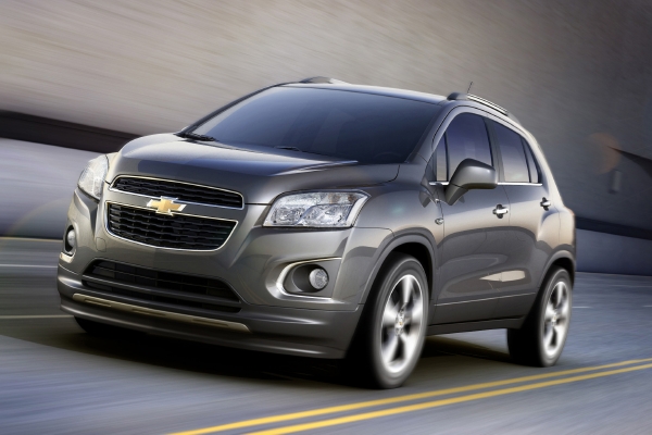 Chevrolet Trax působí ve své mohutnosti dominantně. Chevrolet Trax působí ve své mohutnosti dominantně.