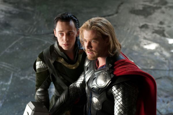 Božští bratři Thor a Loki.
