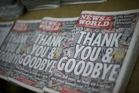 Kvůli aféře skončil bulvární nedělník News Of The World.