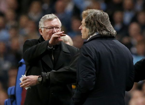 Alex Ferguson jakoby řval na Manciniho: Jste stupidní!