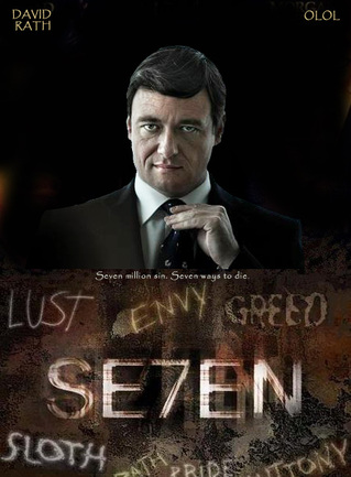 Thriller Sedm se v původní verzi točil okolo sedmi smrtelných hříchů. .