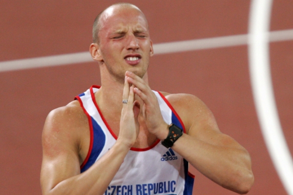 Překážkář Petr Svoboda.