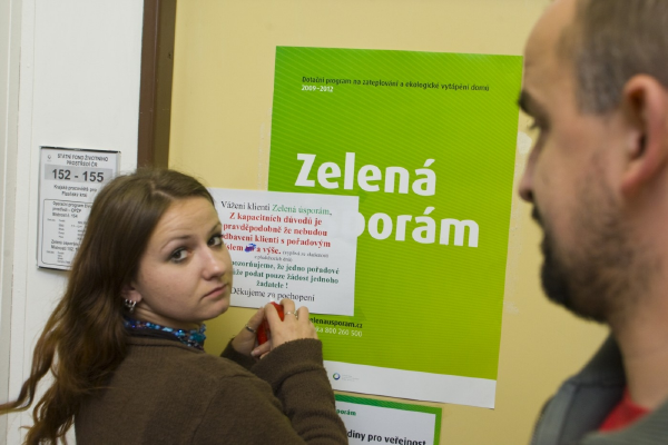 Program Zelená úsporám po svém spuštění vzbudil velký zájem (ilustrační foto).