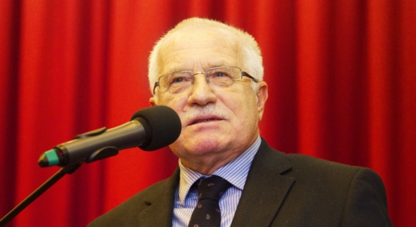 Prezident Václav Klaus.