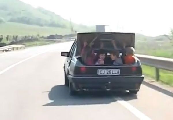 Jízda na čerstvém vzduchu...