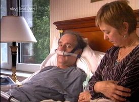 Craig Ewert (59) chce podstoupit eutanázii. Z dokumentu televize Sky News.